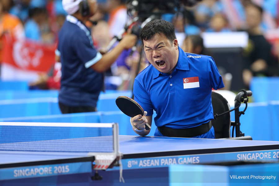 Sports Photographer - 8th ASEAN Para Games 2015, Singapore Table Tennis ...