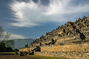 Borobudur Scene